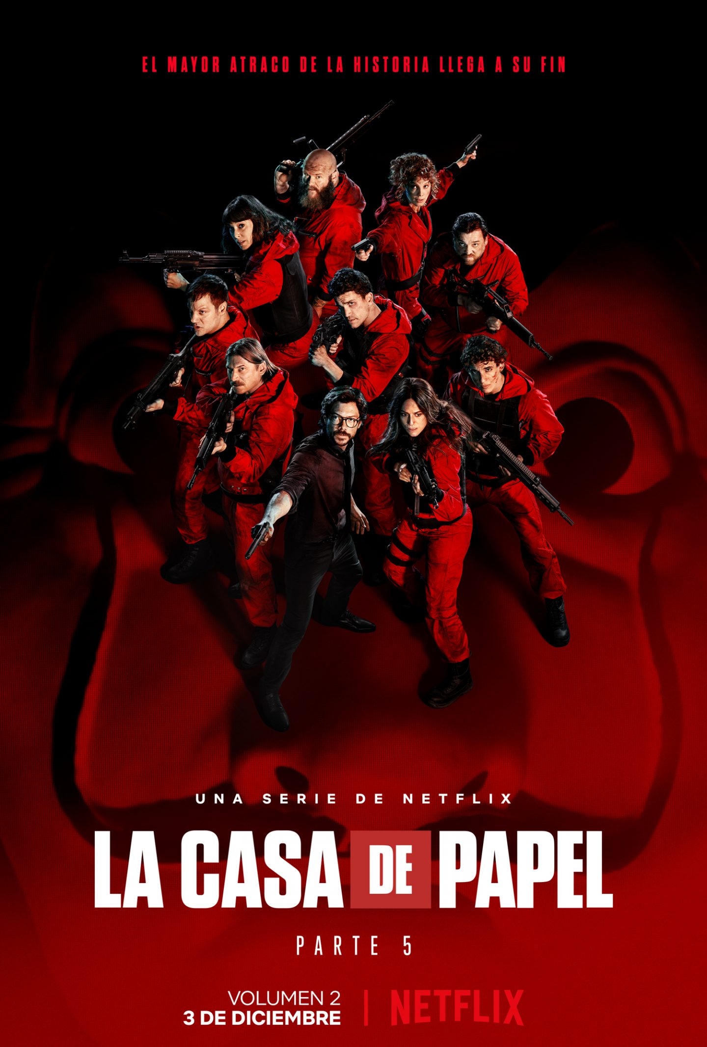 Han Sido Revelados Los Pósters Oficiales De La Casa De Papel Revista