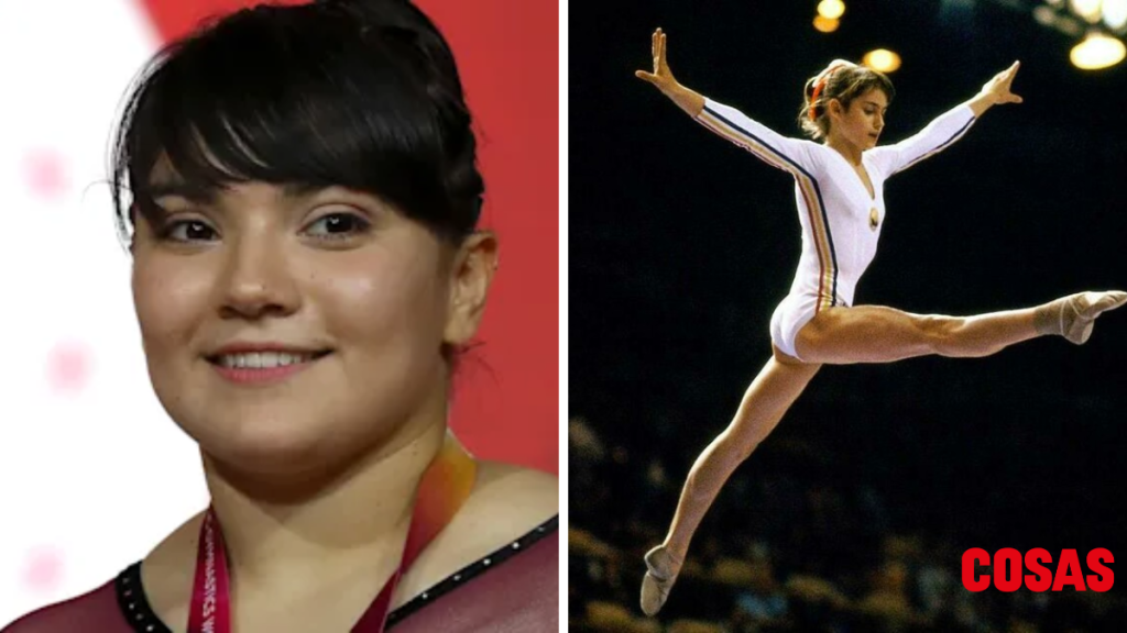 Alexa Moreno comparada con otra gimnasia reconocida