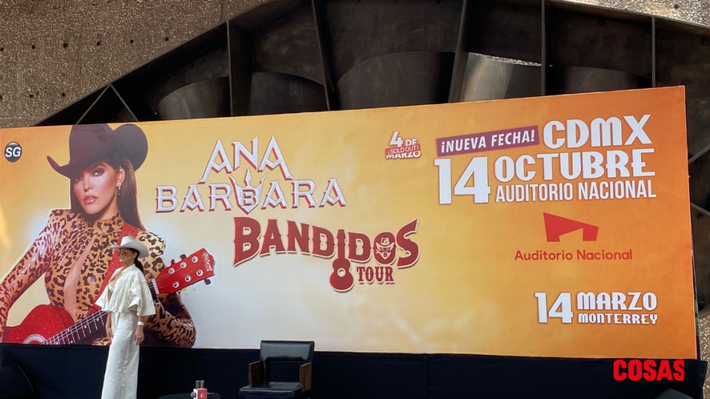 ANA BARBARA, TOUR BANDIDOS