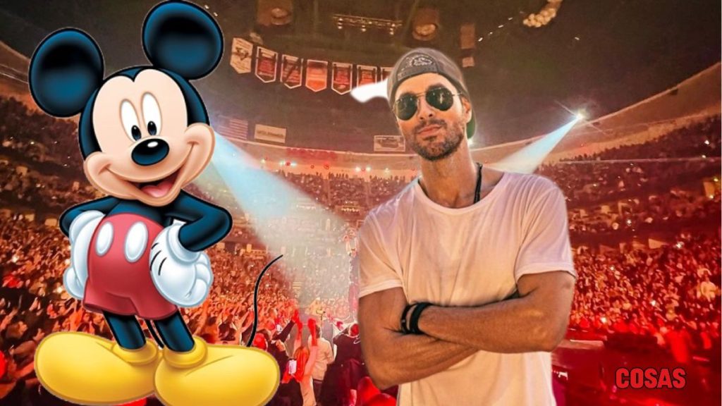 Enrique Iglesias es comparado con Mickey Mouse al cantar igual