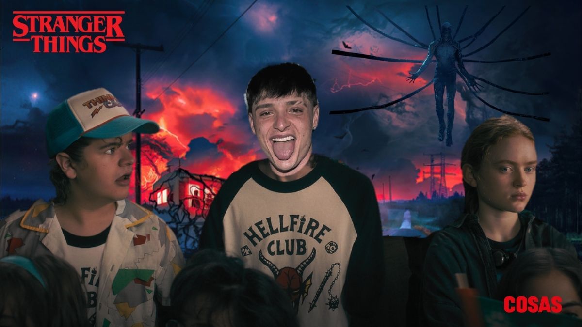 Peso Pluma protagoniza comercial de Netflix y se caracteriza como Mike Wheeler