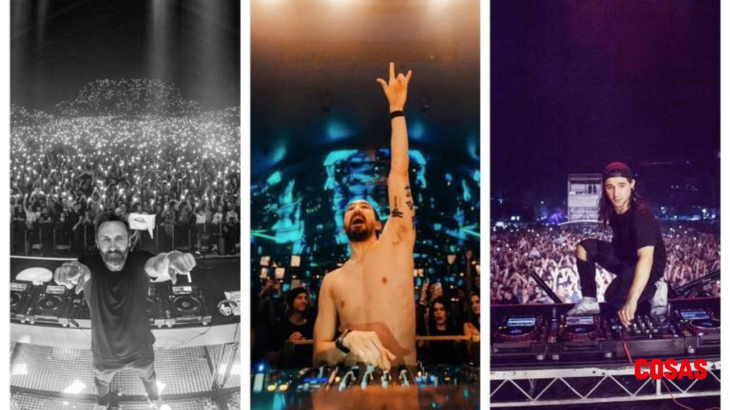 David Guetta y Skrillex encabezan el cartel del EDC México 2024