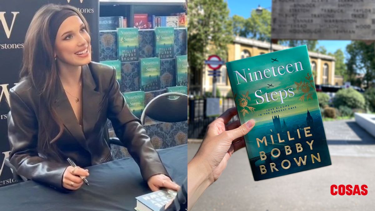 Diecinueve Escalones nuevo libro de Millie Bobby Brown