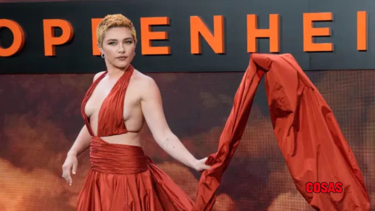 Florence Pugh es golpeada en el rostro por fans en la presentación de Dune 2.