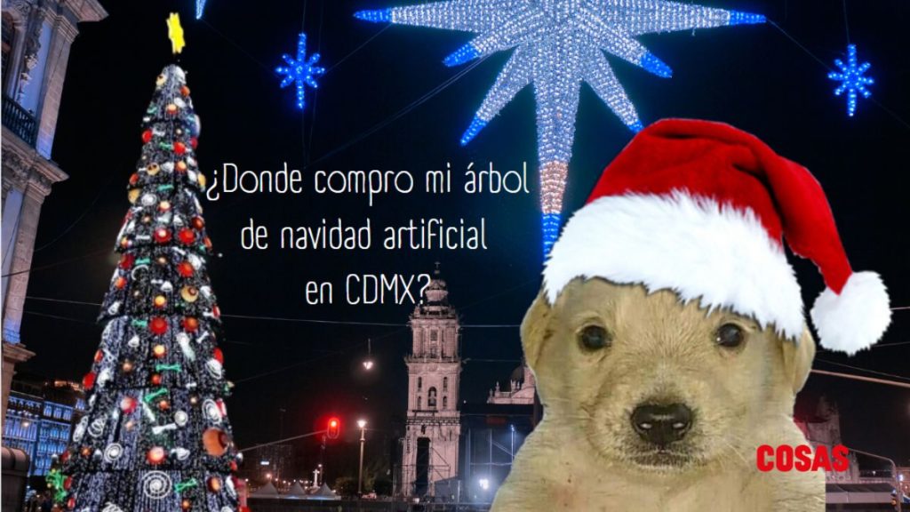 Lugares en los que puedes comprar tu árbol de navidad artificial en CDMX.