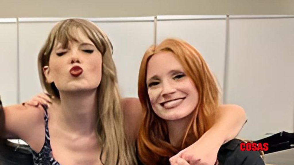 Jessica Chastain revela que Taylor Swift le ayudo a superar su ruptura amorosa