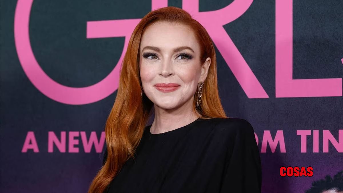 Lindsay Lohan apareció en la alfombra rosa del estreno de Mean Girls
