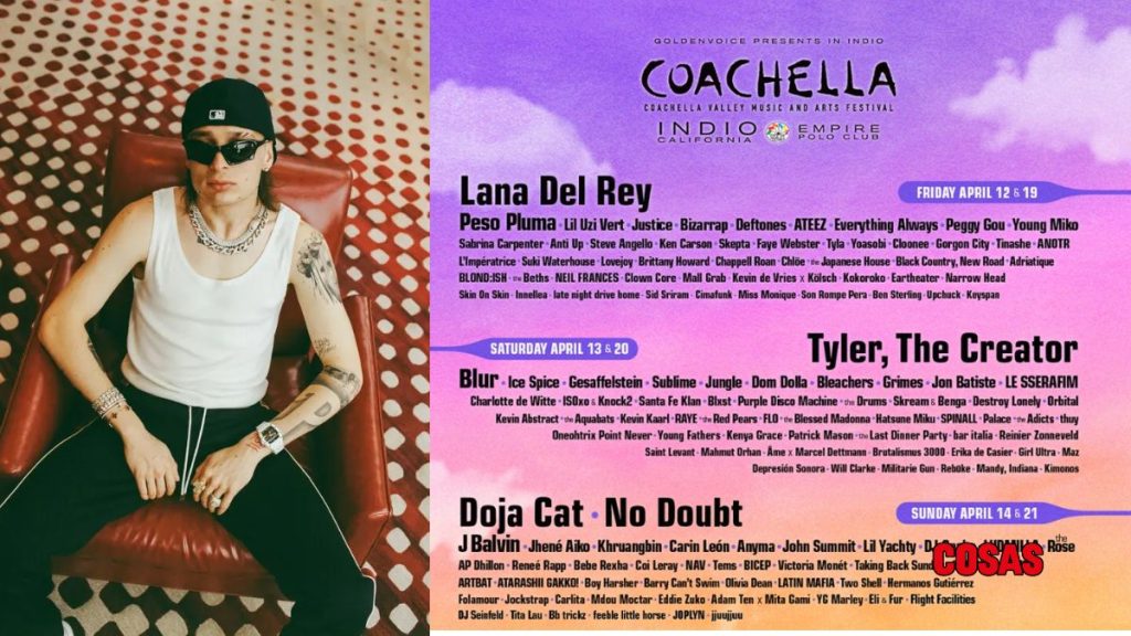 Peso Pluma estará en el festival Coachella 2024