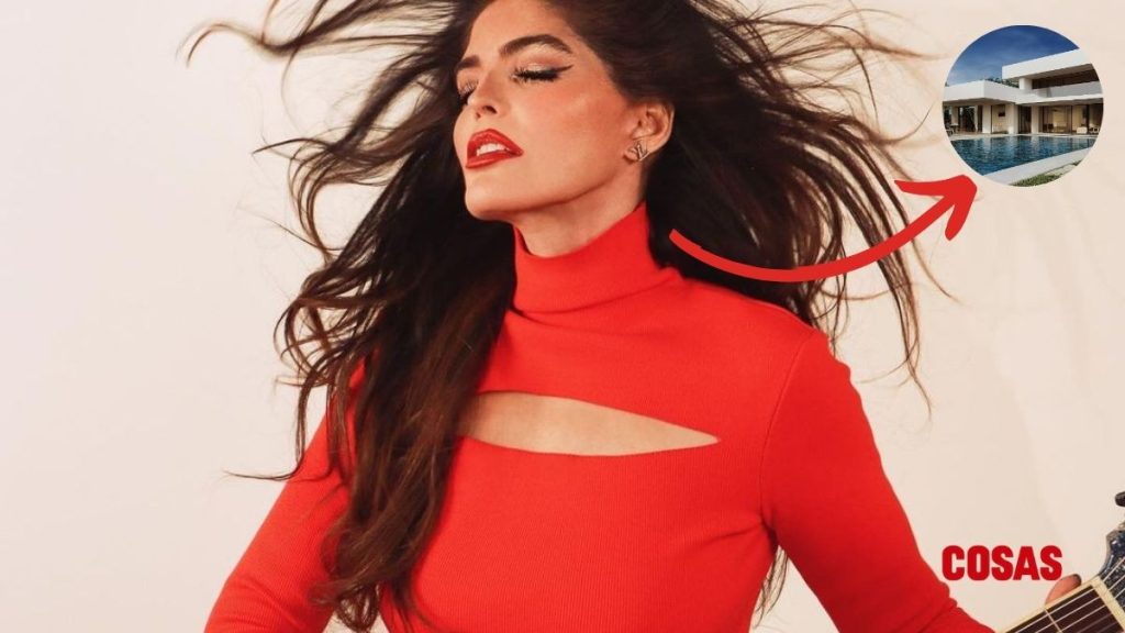 La nueva casa de Ana Bárbara en Beverly Hills. Créditos por las imágenes a: anabarbaramusic (Instagram) y benzoix (Freepik)
