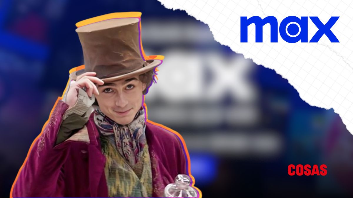 Wonka interpretado por Timothée Chalamet, llega a la plataforma de streaming Max