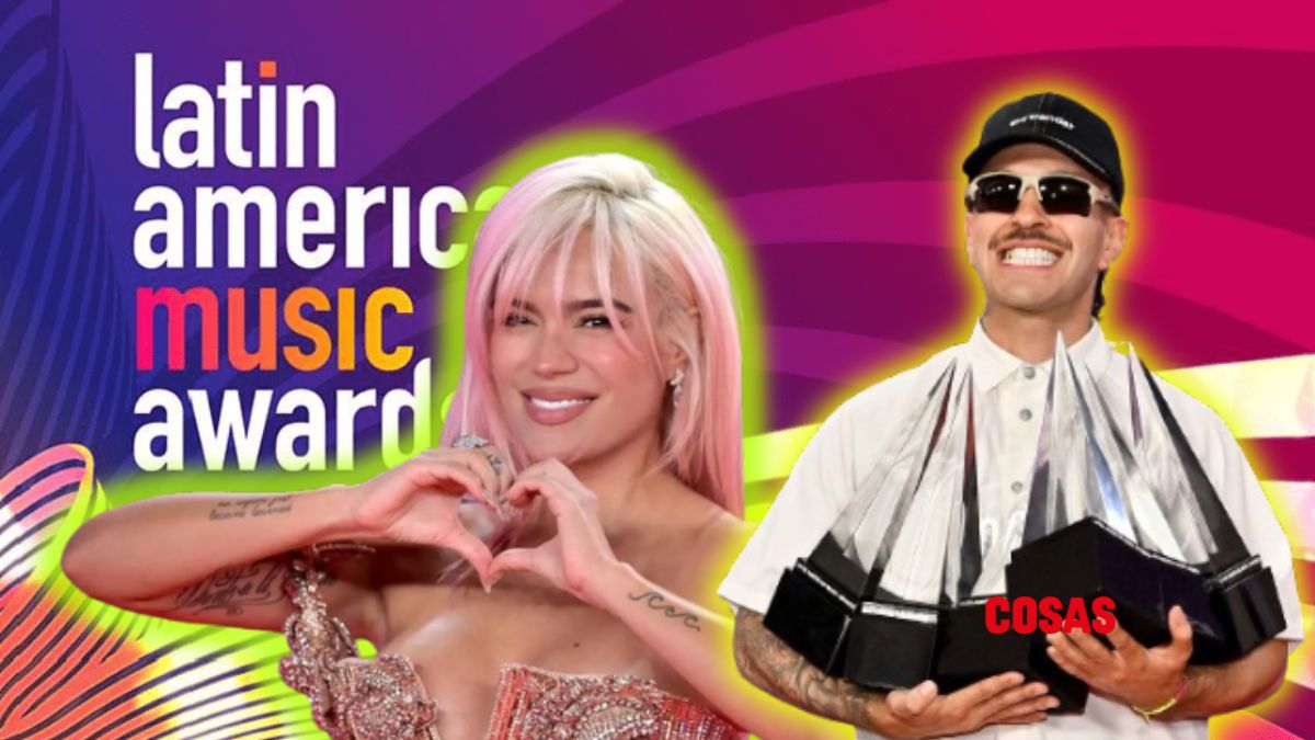 Karol G y Feid arrasan en la premiación de los Latin American Music Awards 2024.
