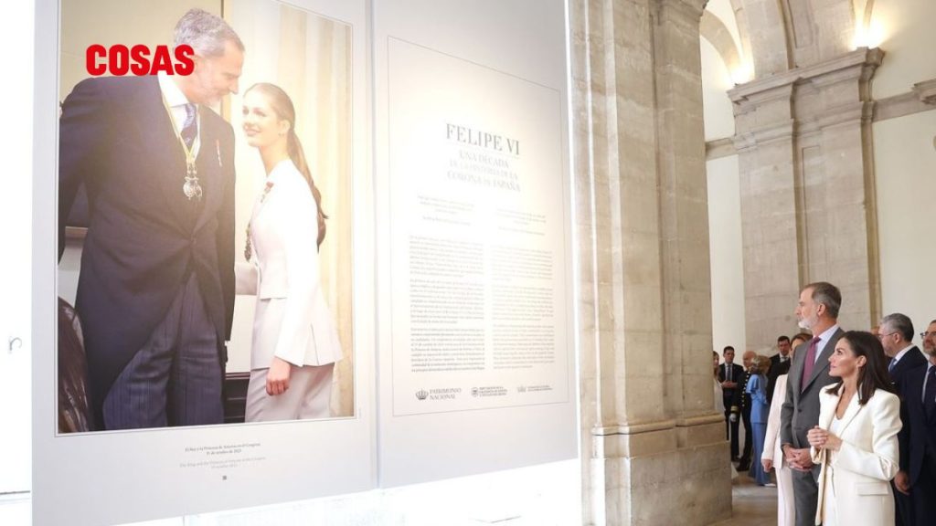 Inauguran exposición sobre los 10 años de reinado de Felipe VI. | Foto: IG Casa Real de España.