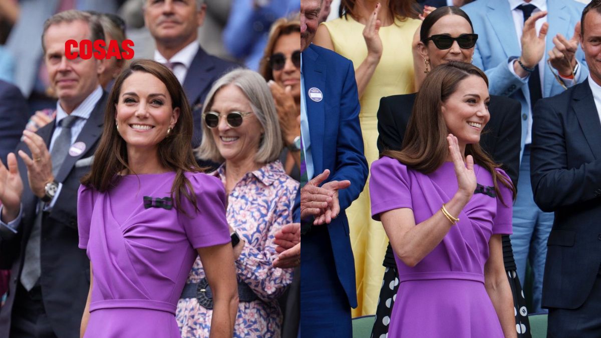 Kate Middleton reaparece en la final de Wimbledon. | Foto: IG princeandprincessofwales
