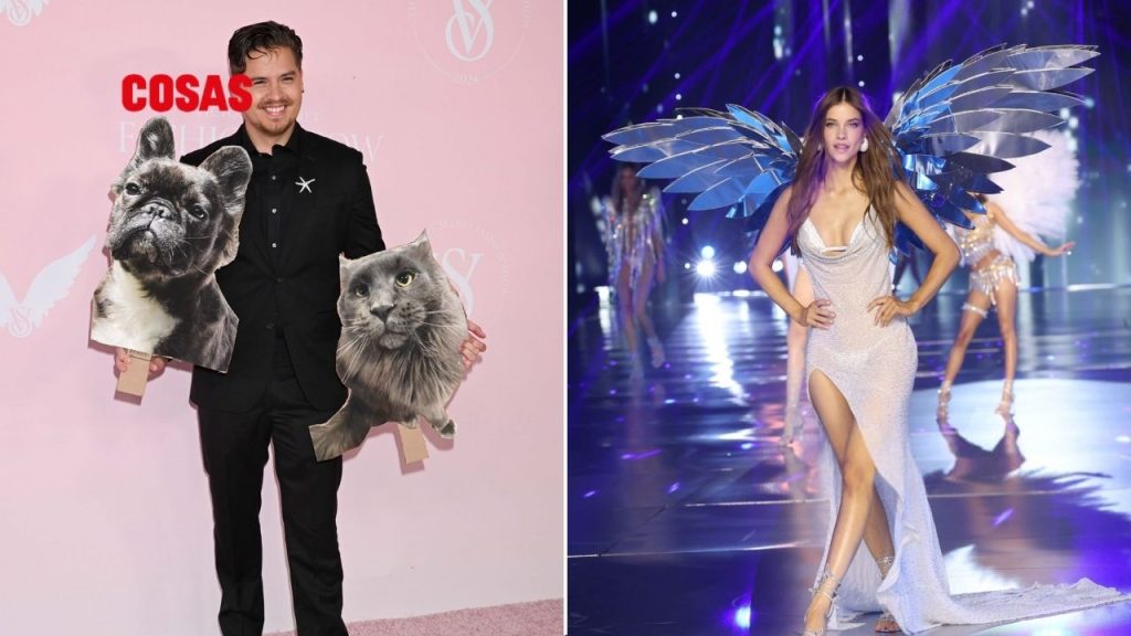 Dylan Sprouse apoya a Barbara Palvin en el desfile de Victoria’s Secret con un emotivo gesto que se volvió viral en redes sociales.