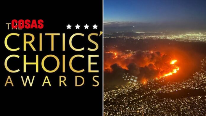 Critics’ Choice Awards serán pospuestos al 26 de enero por incendios en California. Emergencia afecta eventos clave de la temporada de premios en Hollywood.