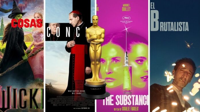 Dónde ver las películas nominadas a los Oscar 2025 en cines y streaming antes de la premiación. Consulta la lista completa y prepárate para la gala.