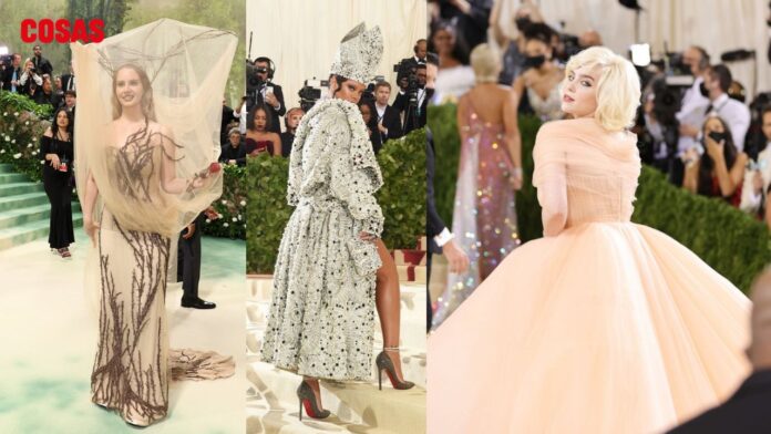Descubre los looks más icónicos y deslumbrantes que han desfilado por la alfombra roja de la Met Gala a lo largo de los años.