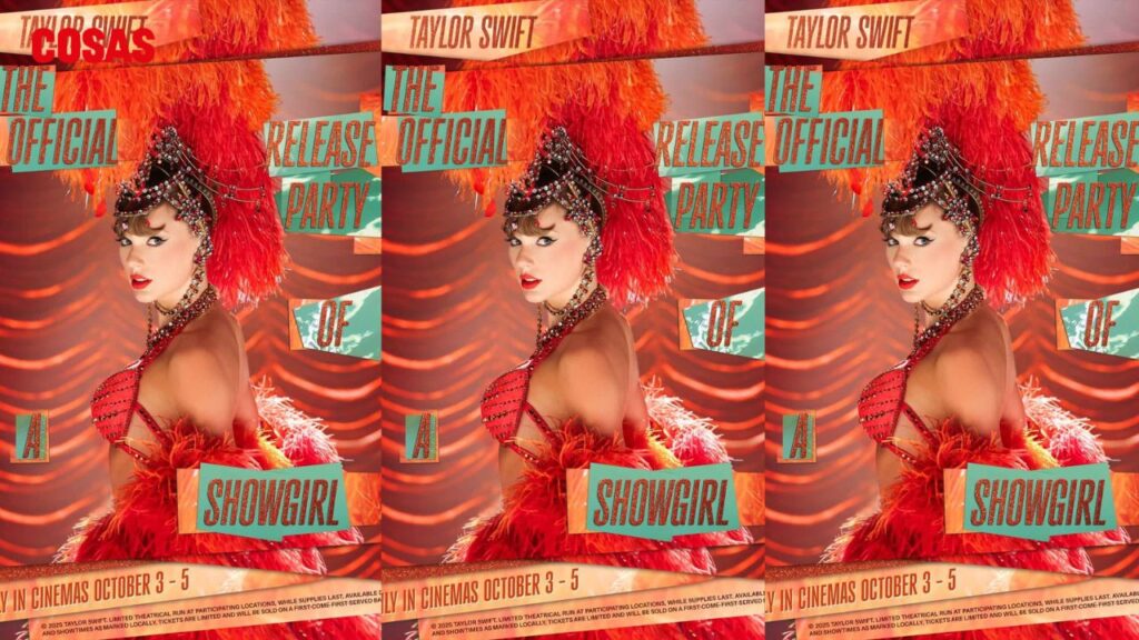 Conoce los detalles de "The Official Release Party of a Showgirl", el evento para fans en los cines de Cinemex y Cinépolis.